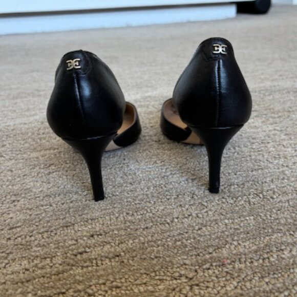 Sam Edelman Women's Heeled Black Pumps in Perfect Condition - Picture 6 of 6